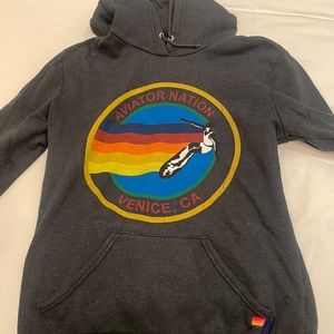 Aviator nation logo hoodie